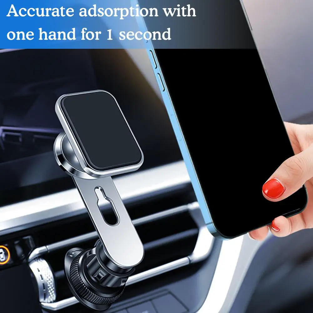 

Universal Magnetic Phone Holder Strong Magnet Car Air Vent Clips CellPhone Mount for iPhone 14 Plus 13 12 OPPO Samsu X1M6