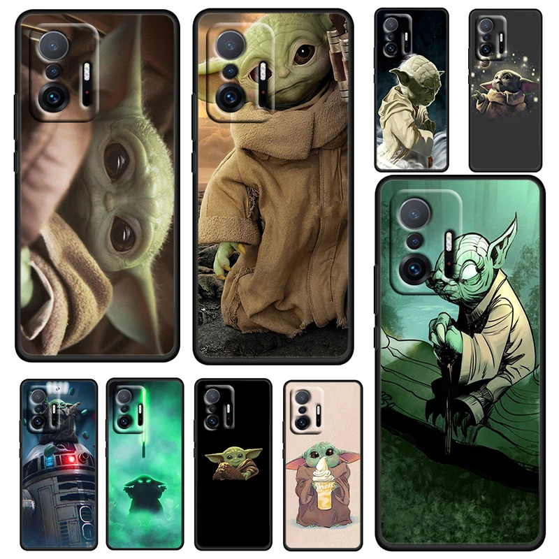 

Lightsaber Star Wars Yoda For Xiaomi Mi 12 11 10 Ultra 11T 10T Pro Lite 11i 10i 10S 5G Soft Silicone Black Phone Case Coque Capa