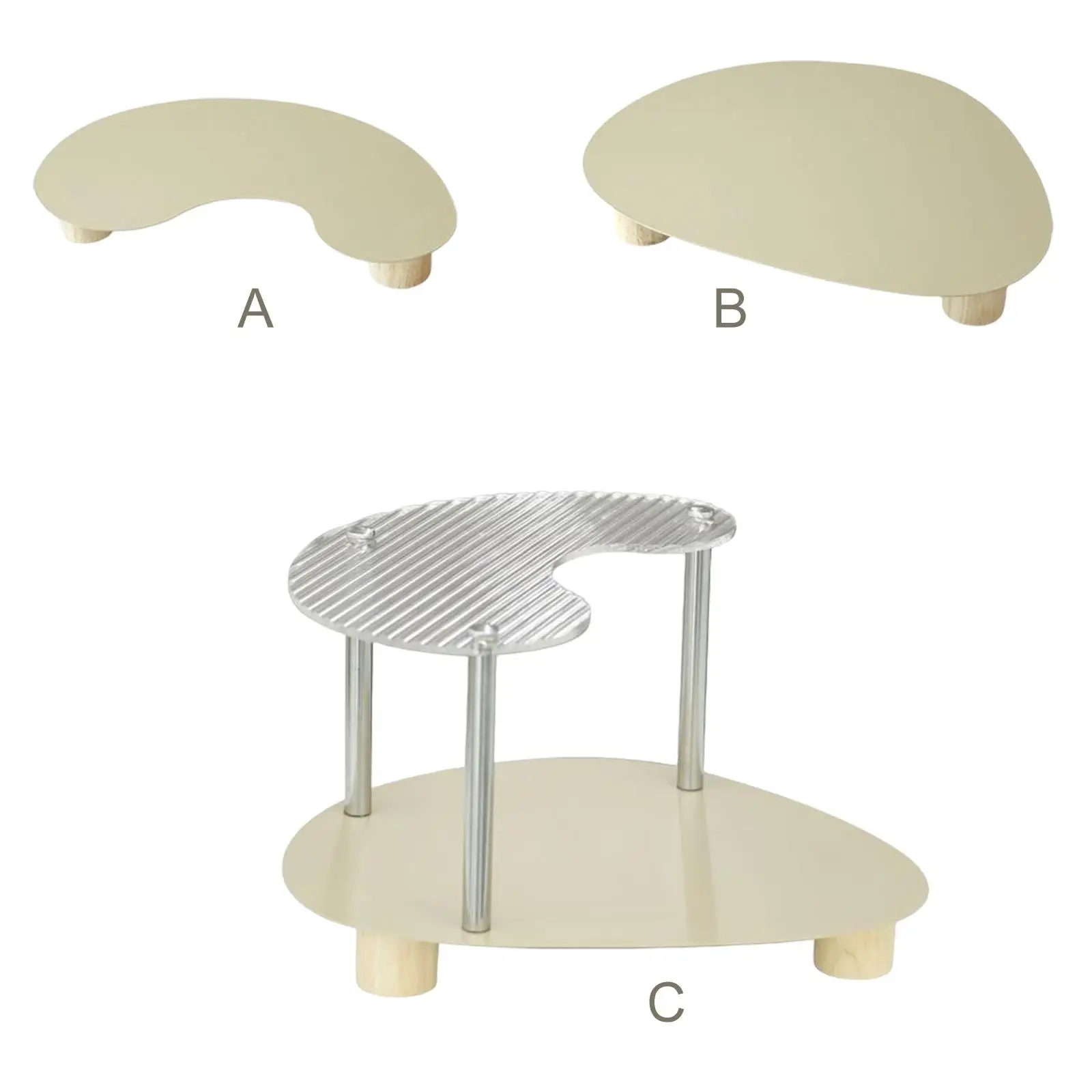 

Serving Tray Storage Rack Sundrie Holders Perfume Stand for Countertop Home Kitchen