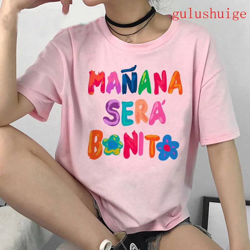 Женская Винтажная футболка с коротким рукавом круглым вырезом