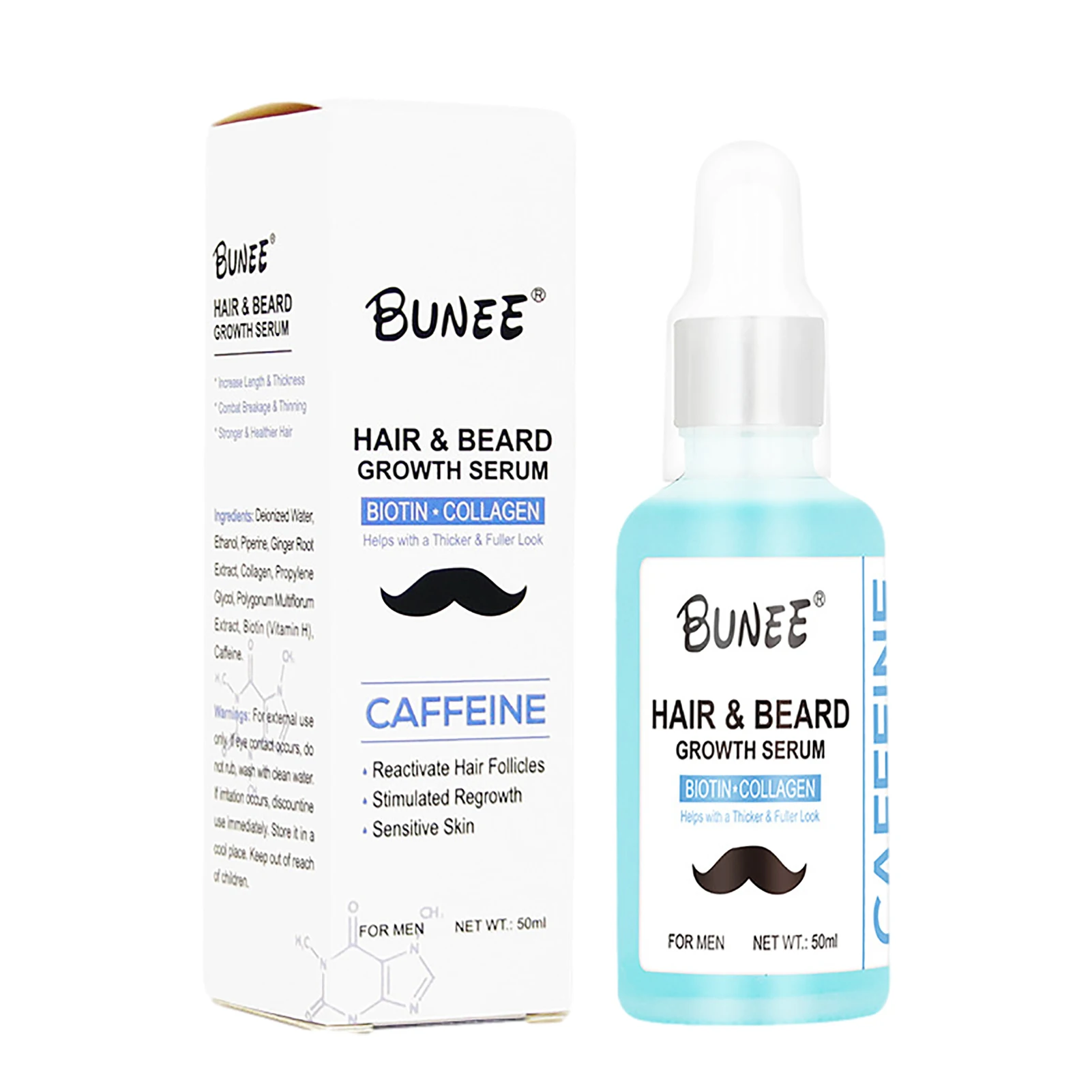 

Beard Growth Serum 50ml Beard Growth Oil 50ml Beard Growth Serum Promote Quickly Grow Thick Facial Hair Growth For Men Beard