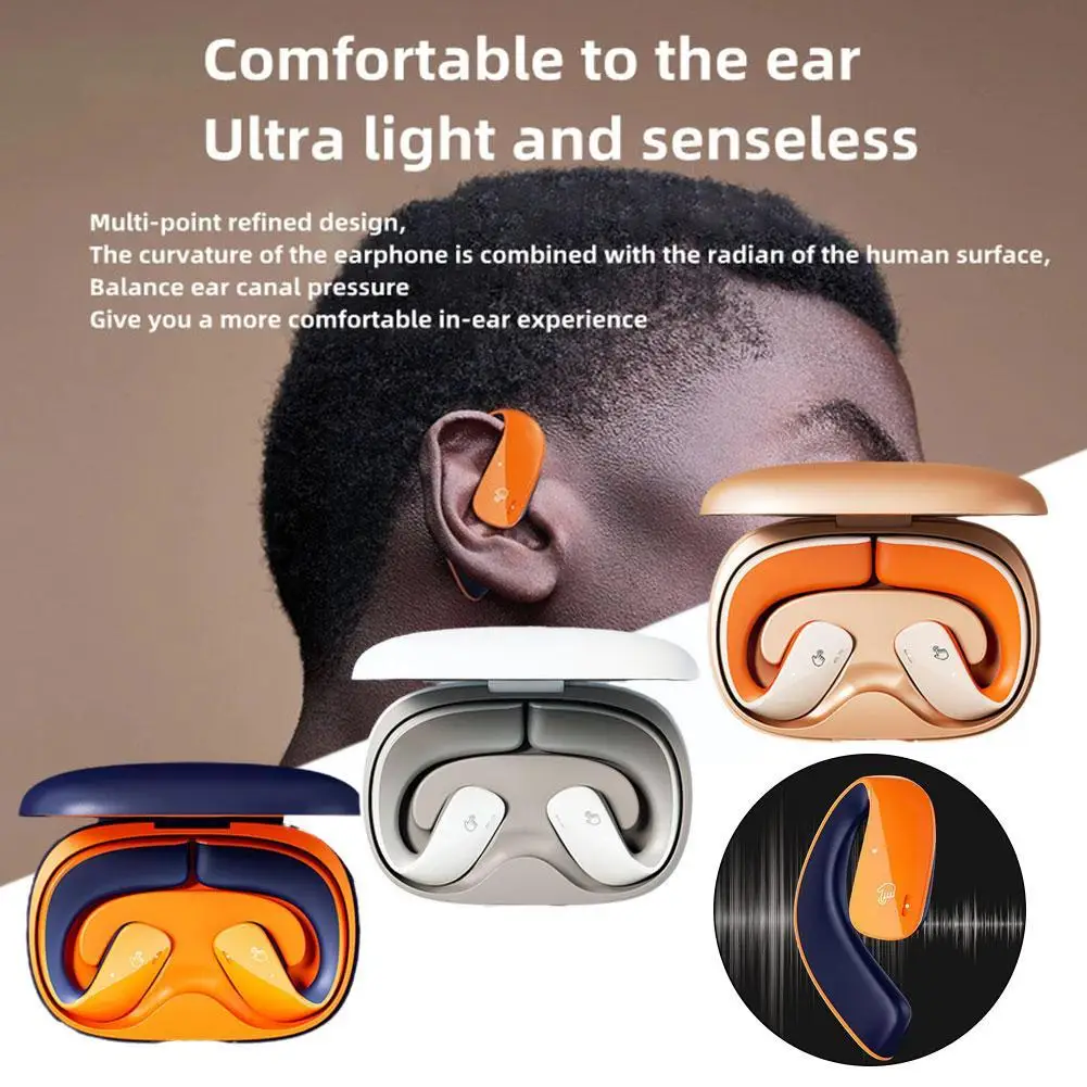 

Bluetooth-наушники T22 с открытым ухом, водонепроницаемые