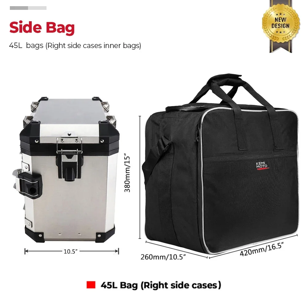 

Для R1250GS R1200GS мотоциклетная сумка, верхний чехол, внутренние сумки, сумки для багажа из ПВХ для BMW R1200GS LC ADV F800GS Adventure 2013-2018