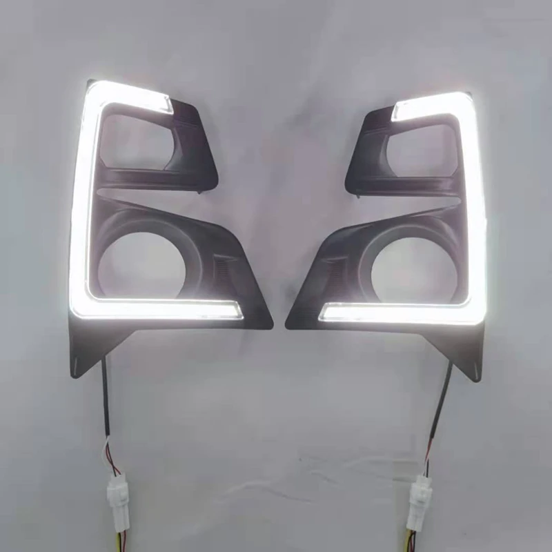 Дневные ходовые огни для ISUZU D-Max DMAX Pickup 2020 12 В дневные желтый сигнал поворота