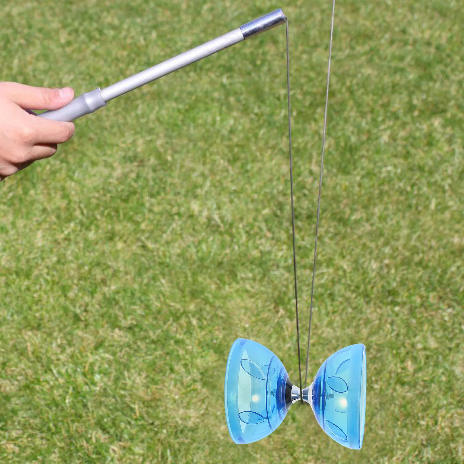 Китайский диаболо с тремя подшипниками для детей жонглирующая двухсторонняя