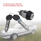 Новый для 1994-1996 Volkswagen Passat B4 левый и правый сердцевина дверного замка комплект сердечника замка зажигания 3A0837061BC 3A0837062BC 357905855B