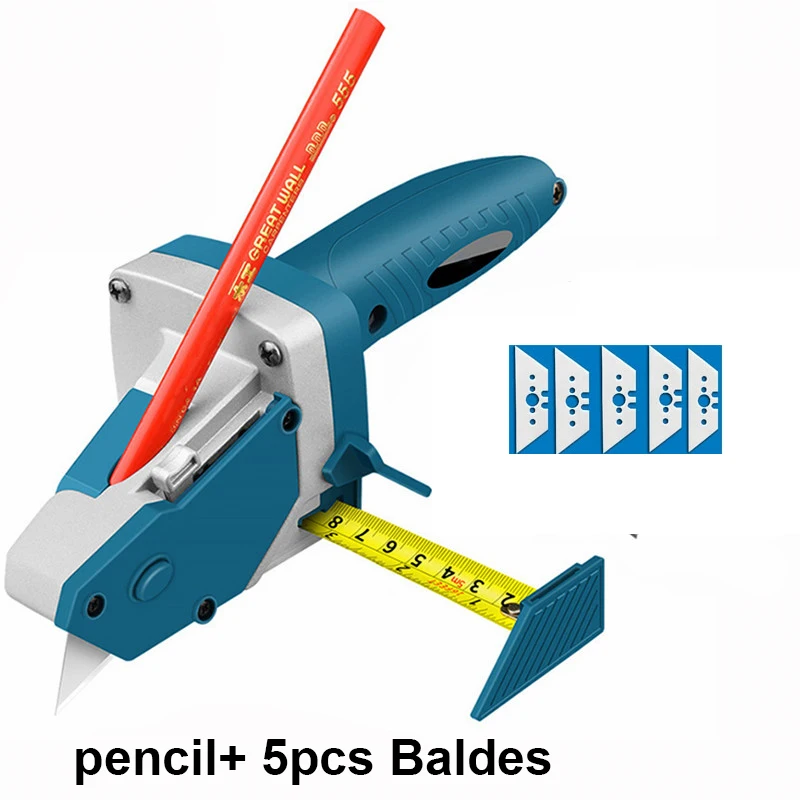 

Gypsum Board Cutter Scriber Plasterboard Edger Drywall Automatic Cutting Artifact Cutter Tool Scale Home Woodworking Hand Tools