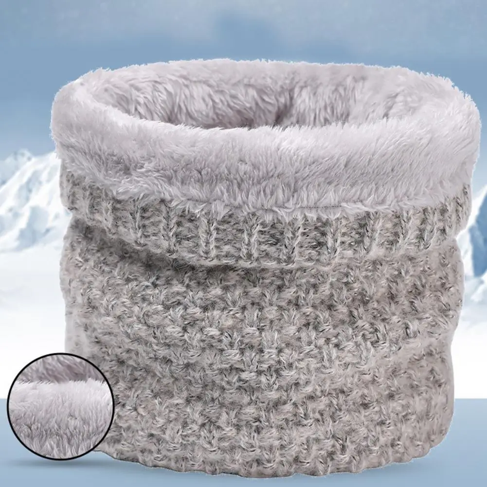 

Теплый зимний шарф, растягивающийся из акрилового волокна, эффективный обогреватель шеи для улицы