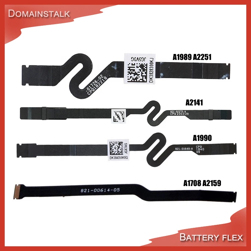 

Battery Flex Cable For MacBook Pro A1708 A1989 A1990 A2141 A2159 A2251 Battery Connector Flex Cable 821-02275-A 821-00614-05