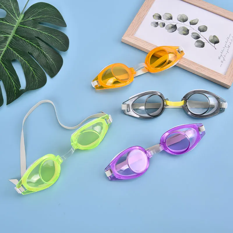 

Colorful Adjustable Children Kids Waterproof Silicone Anti Fog UV Shield Swimming Glasses Goggles Eyewear Eyeglasses