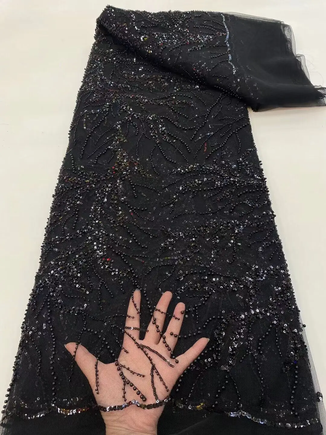 

Африканские блестки, бусины, кружевная ткань J-12027813, Высококачественный кружевной материал, свадебные французские нигерийские кружевные ткани для свадебной вечеринки