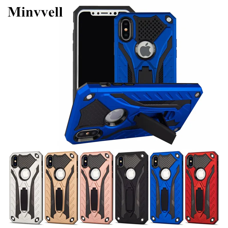 

Shockproof Kickstand Case For iPhone 14 11 12 13 Pro Max X 7 8 Plus XS XR XS MAX 6S 5S Armor Cover For iPhone 6 6s 5 5s SE 7plus