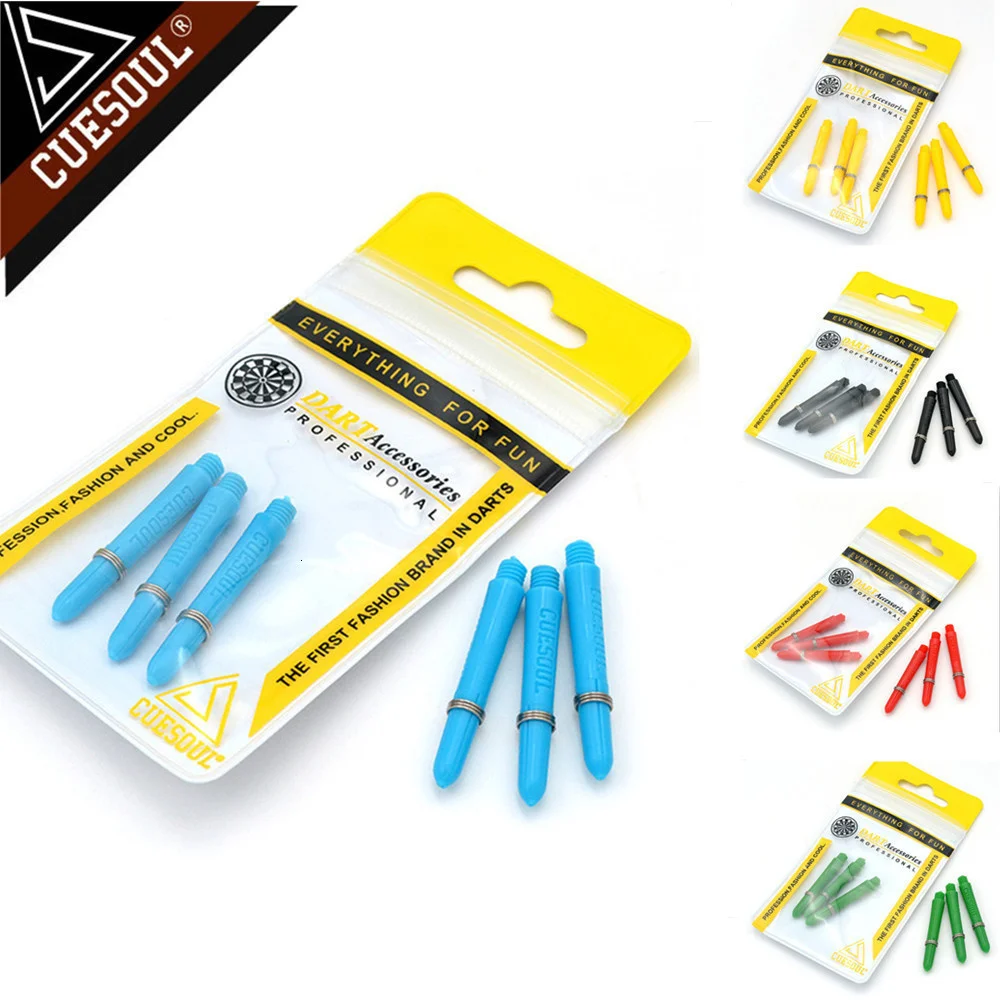 

Cuesoul 6PCS 35/41mm Darts Shafts Stem Nylon 2BA Thread