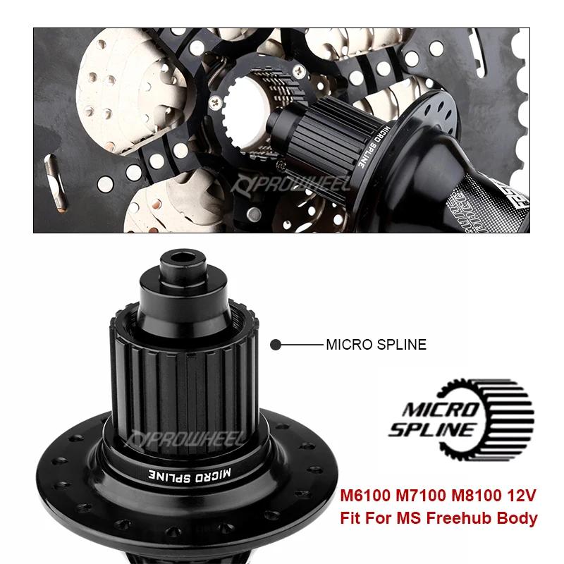 SUNSHINE 12S 10-50T/52T MS кассета MTB Micro Spline K7 12V Shimano M6100 118 L/KMC X12 цепь для M8100 M9000 M9100 звездочка -