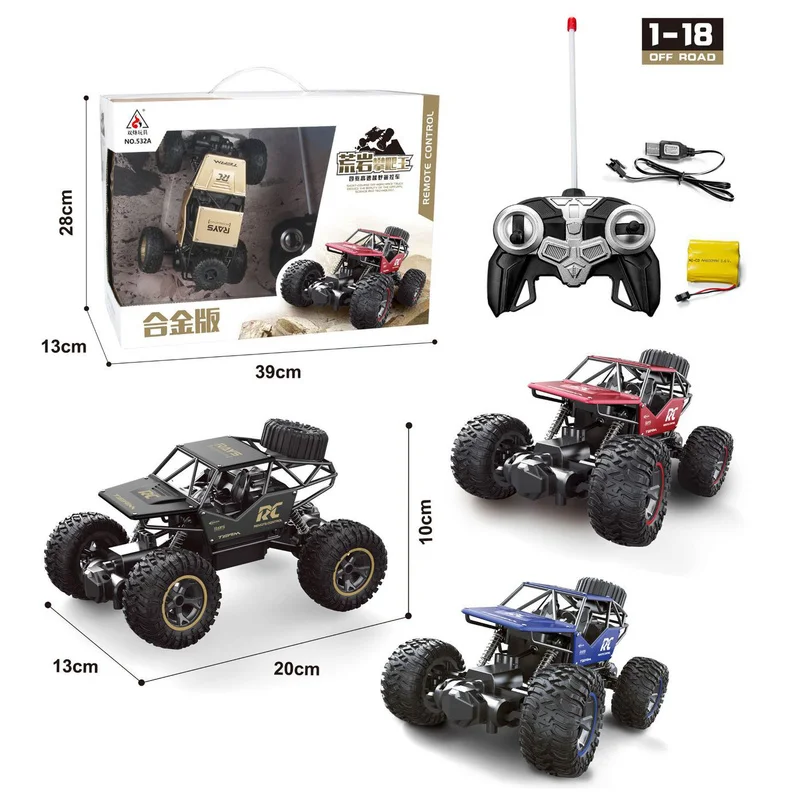2024 Новинка 532a пульт дистанционного управления 1:18 четырехколесный привод