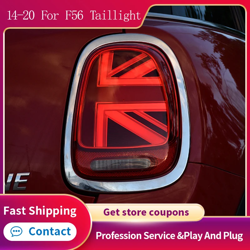 

Car LED Taillight Tail Light For Mini Cooper F55 F56 F57 Rear Running Light + Brake Lamp + Reverse + Dynamic Turn Signal