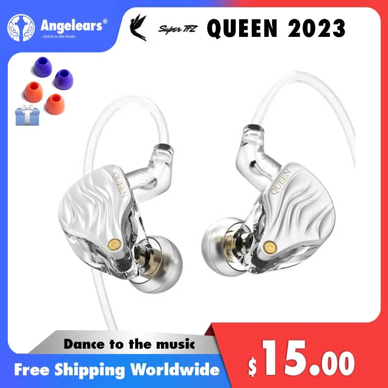 

TFZ/SUPERTFZ QUEEN 2023 In-ear Earphone Bass Wired Headphone DJ Monitors 3.5mm/type-c Hifi Music Earbud Noise Cancelling Headset