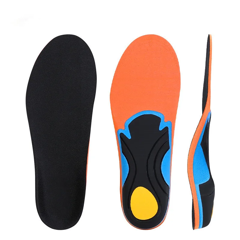 

Flat full arch corrected insole sports support shock absorbent men's and women's sweat-absorbing basketball outdoor comfortable