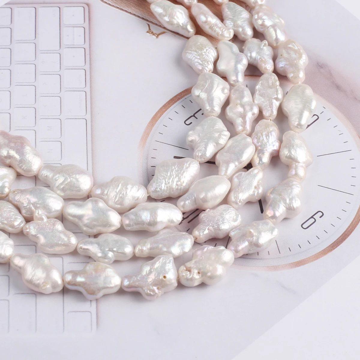 

Бусины Из Натурального пресноводного жемчуга, 9 х14 мм