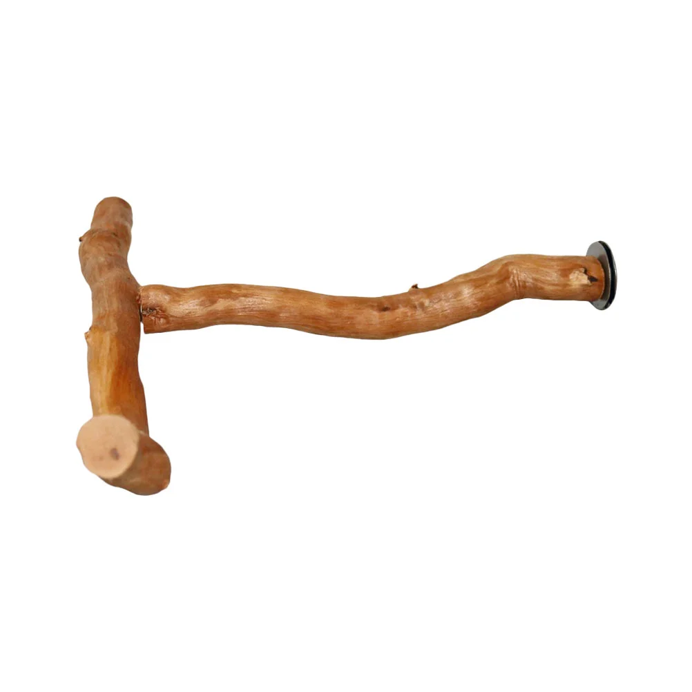 

Bird Parrot Toy Perch Wood Stand Stick Cage Cockatiel Household Perches Grinding Paw Standing Wear Ladder Climbing Resistant