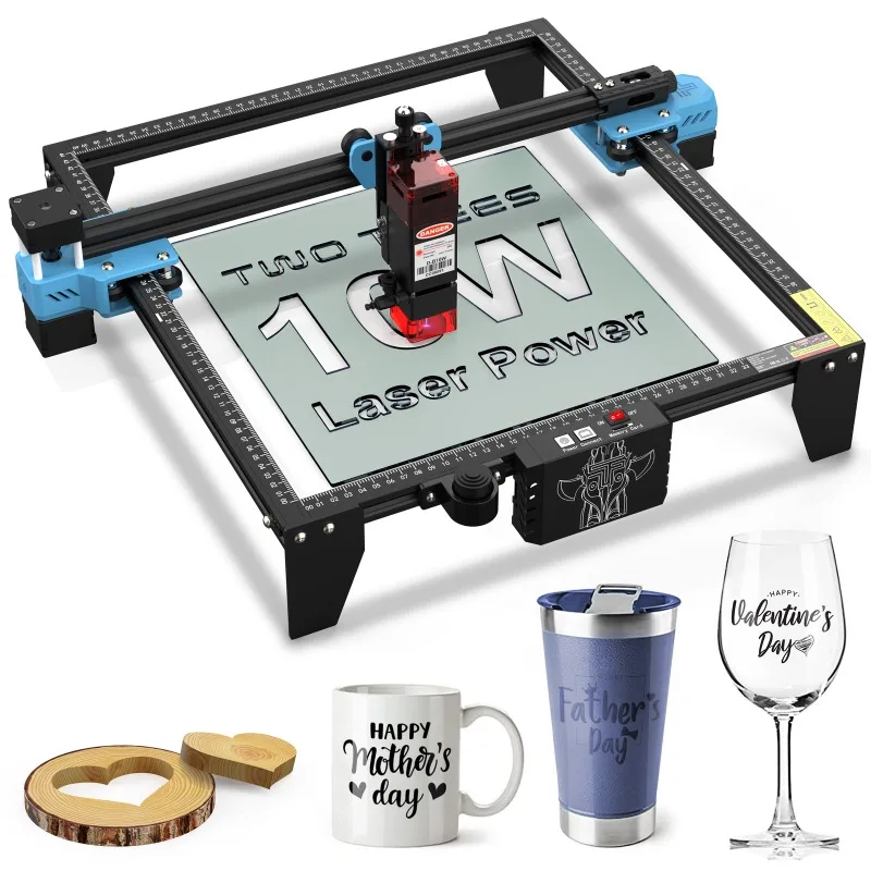 

TWOTREES TTS 10W 300*300mm Engraving Area 450nm with Wifi Offline Control High Precision CO2 Laser Cutter Machine