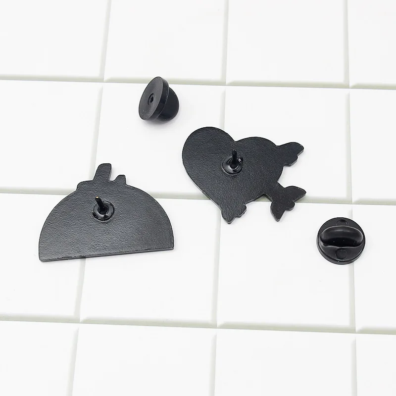 Творческий стильный карикатурный синий бутылочный пейзаж с каплей масла брошь-значок на джинсовой сумке для подарка мужчинам и женщинам, модное украшение ювелирных изделий.