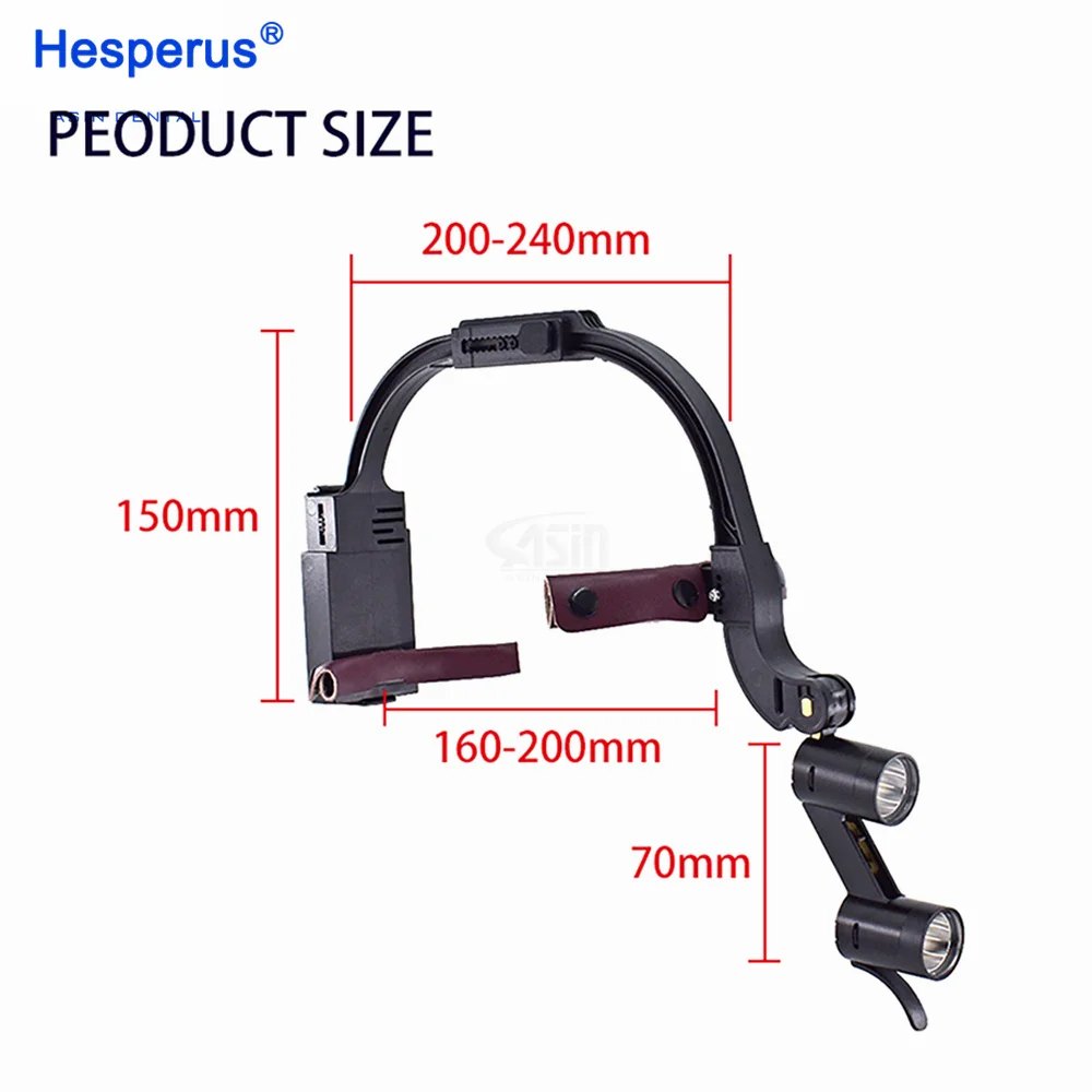 5 Вт Den tal светодиодный головной светильник 2 5X 3 стоматологический хирургический