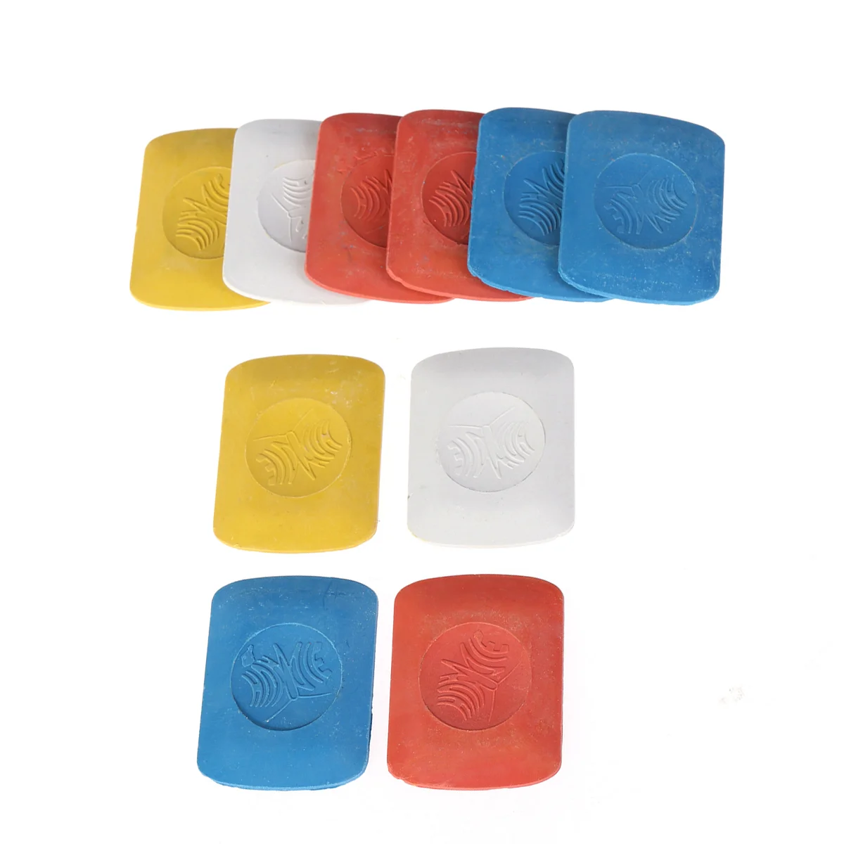 

10pcs Tailor Chalks Erasable Flower Colorful Lightweight Fabric Maker Chalk Fabric Chalk Home Sewing Tailor