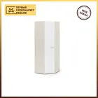 Шкаф угловой Симба (Кофе с молоком, ЛДСПМДФ, Ясень шимо темный, универсальная) Стендмебель 