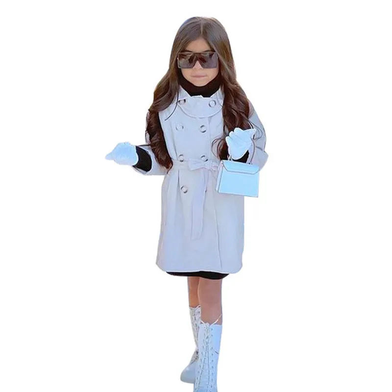 Осенняя одежда для детей детские куртки девочек меховая куртка детское модное