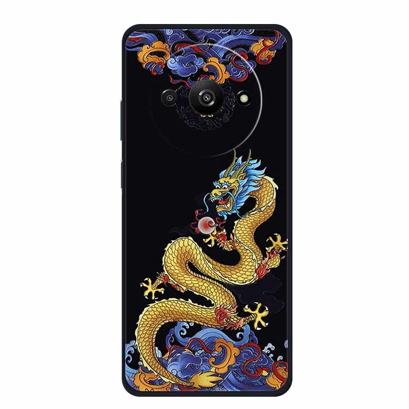 Чехол с 3D тиснением для Xiaomi Redmi A3x чехол телефона цветами противоударный