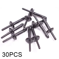 30x car expansion blind rivets 6 3mm hole 34201631 fender bumper clips for chrysler for jeep wj grand cherokee push pin rivets