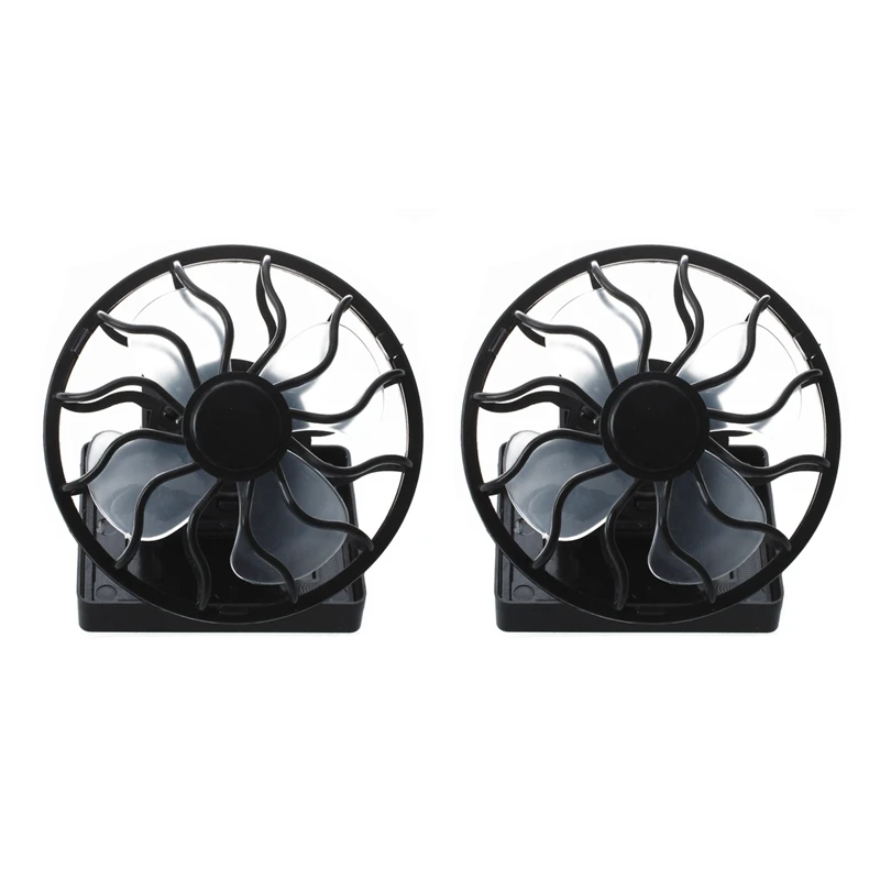 

2X Fan Pocket Clips Solar Hat Sport Fan Cap
