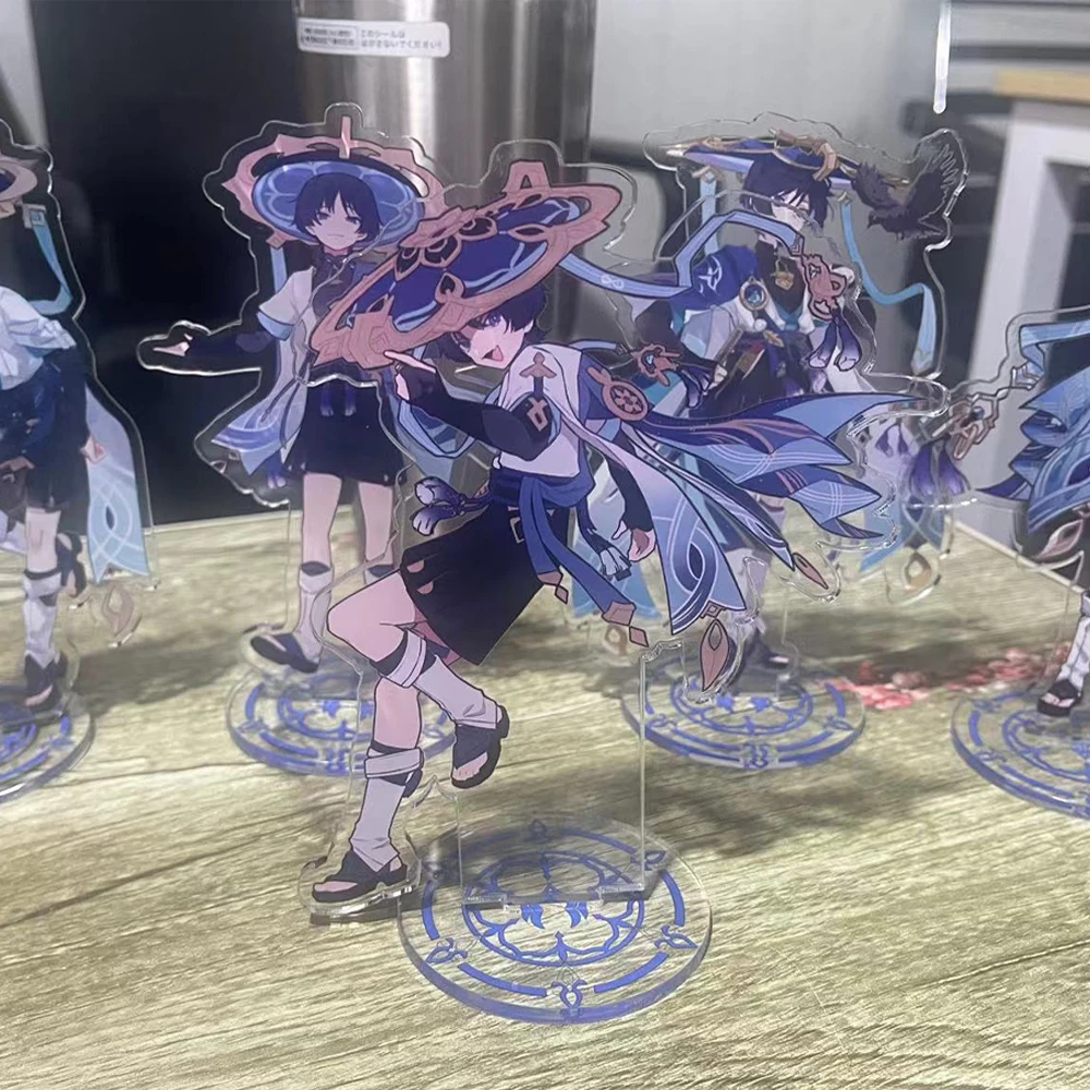 

Game Genshin Impact Figure Scaramouche Kaedehara Kazuha Xiao Acrylic Stand Model Plate Desk Decor Standing Sign Fans Gifts