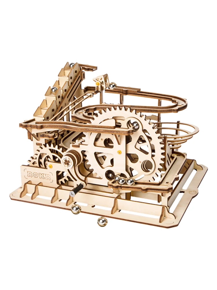 

Fq3d Puzzle DIY Assembled Wooden Model Building Blocks Toy