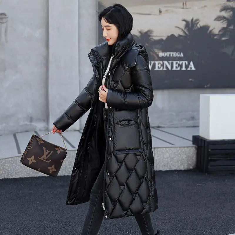 Winter Women's Cold Coat Parkas Super Hot Coats Jackets Hooded Long Padded Jacket Cheap Wholesale Women's Clothing Fashion New