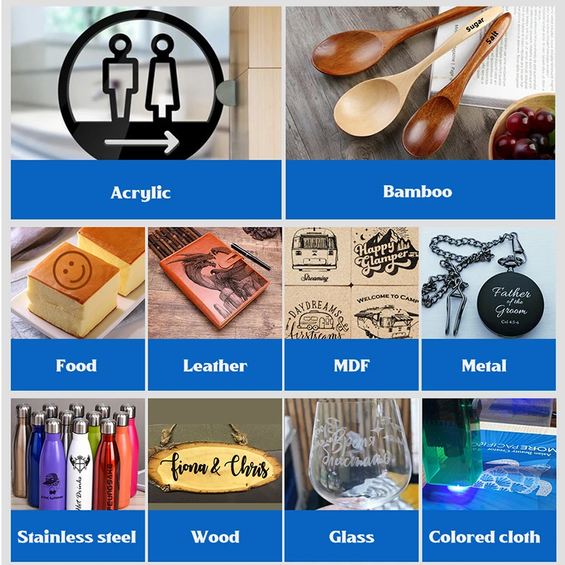 Большой лазерный гравер X см маркировочный принтер и резак по дереву 90 Вт