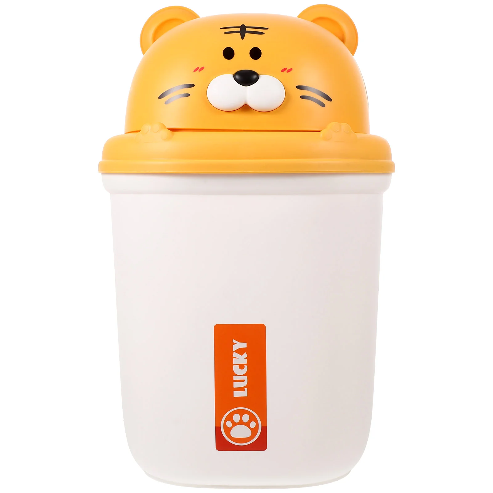 

Small Trash Cans Flip Garbage With Lid Cover Bin Trashcans For Kitchens Reusable Cute Bedroom Bathroom Office