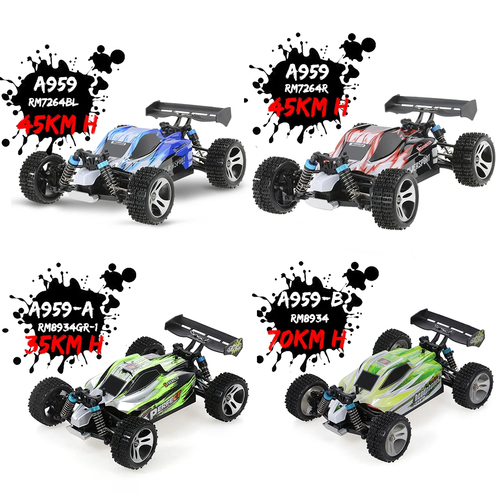 WLtoys A959 A979 Радиоуправляемый автомобиль 1/18 игрушечный с управлением