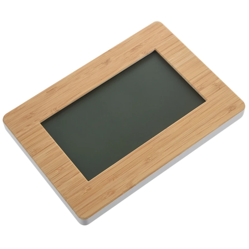 Цифровые настенные часы с большим ЖК-дисплеем настольные календарем и