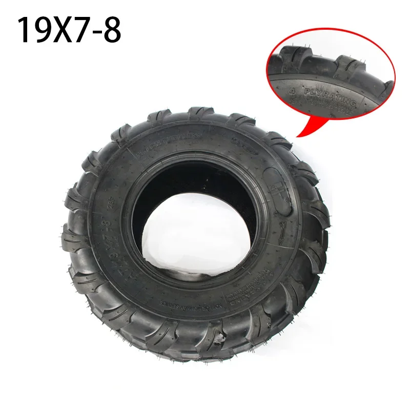 8-дюймовые 19x7-8 вакуумные шины подходят для 4-колесных транспортных мотоциклов 50