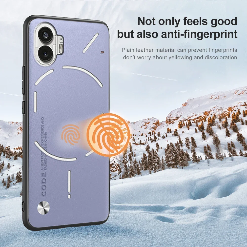 NothingPhone 2 Чехол Кожаный противоударный защитный чехол для телефона ничего 1 (2) (1)