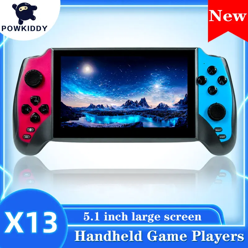 Портативная игровая консоль POWKIDDY X13 5 1 дюйма