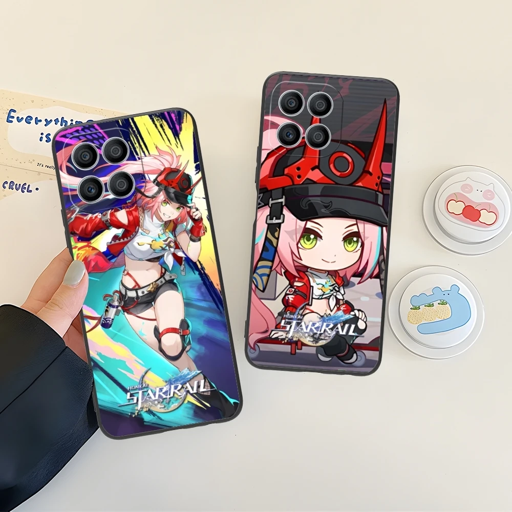 Чехол для мобильного телефона Honkai Star Rail Rappa Huawei Honor 90 80 70 60 50 30 20 10 9 8 7 Pro S SE Lite 5G