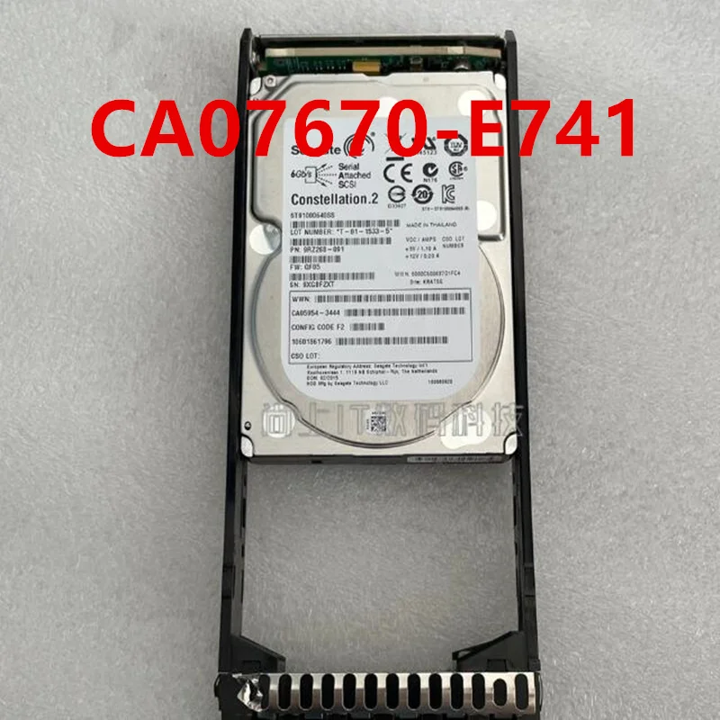 

Original Almost New Hard Disk For FUJITSU DX S3 1TB SAS 2.5" 7.2K 64MB Server HDD For CA07670-E741 CA05954-3444