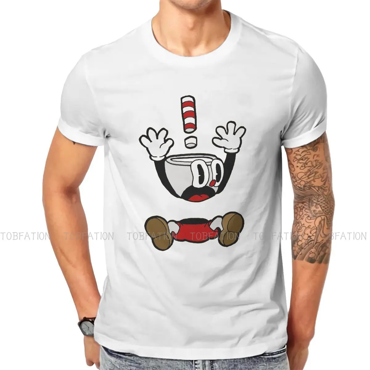 

Смешная футболка в стиле хип-хоп с разделением тела