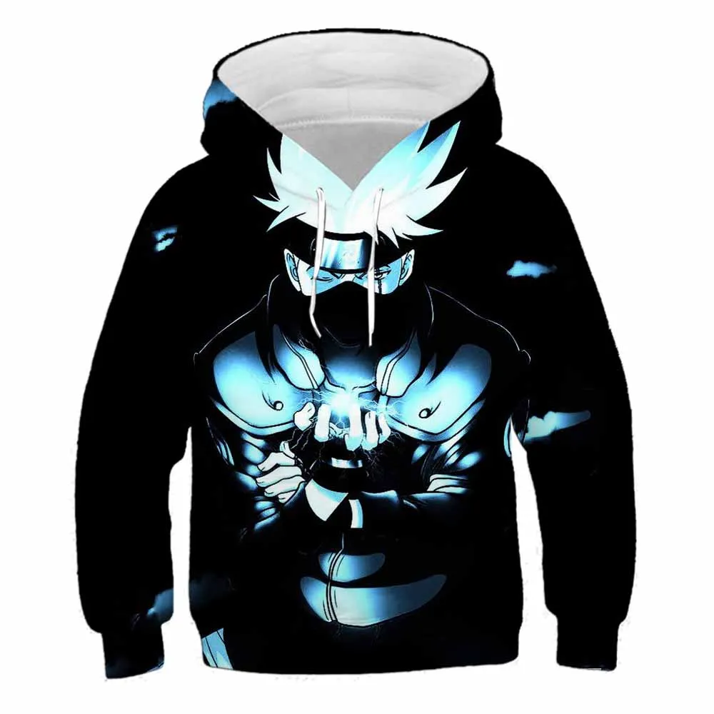 Детский Аниме Костюм Наруто Учиха Саске Акацуки толстовка для мальчиков детская