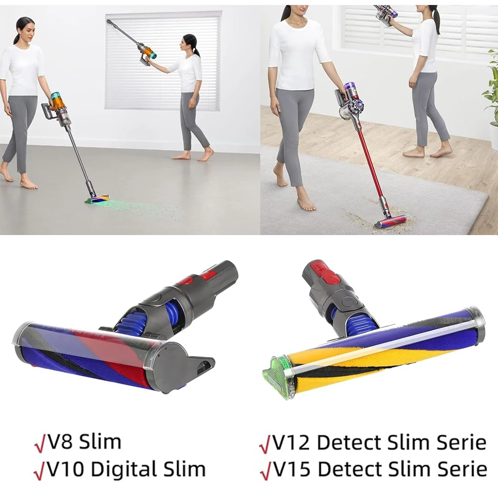 Сменный ролик для пылесоса Dyson V12Slim V15Slim V8Slim V10Slim SV18 SV20 SV22