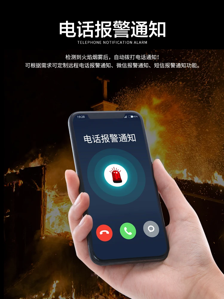 Идентификация пламени камера машинный детектор навес зарядная батарея