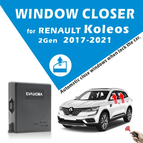 Автомобильный Автоматический 4-х дверной стеклоподъемник раньше для RENAULT Koleos 2017-2021 автомобильный электростеклоподъемник закрыть автомобильные аксессуары